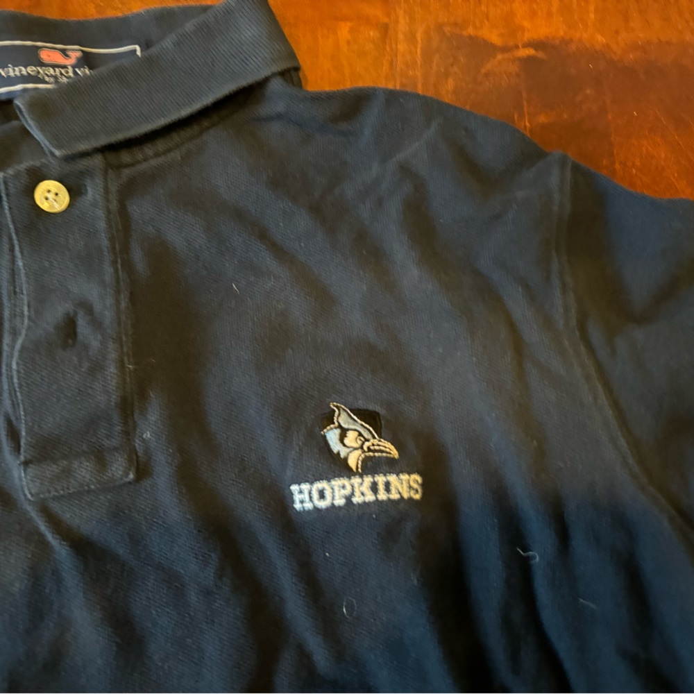 Vineyard vines men small polo Johns Hopkins men